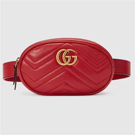 gucci gg marmont matelassé leather belt bag replica|gucci marmont mini bag price.